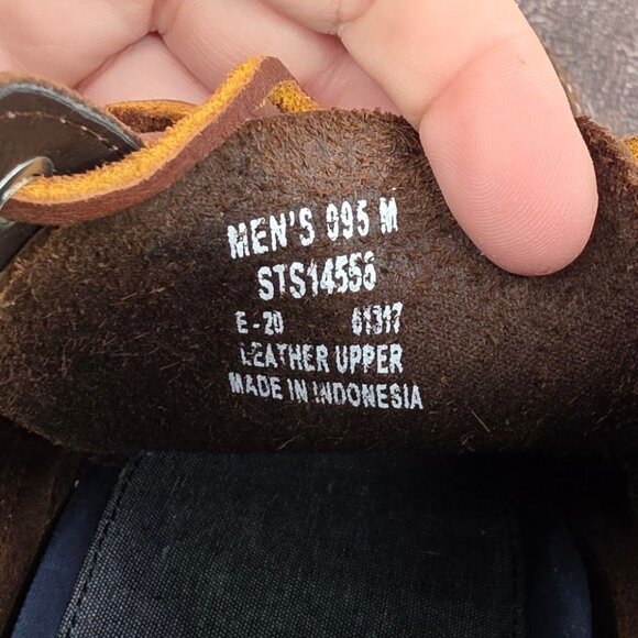 Sperry Top Sider Chukka Boots 9.5 High Tops Dark Brown Leather Lace Up Preppy - Picture 2 of 12